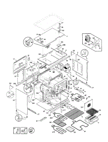 Body parts for Kenmore Range 790.74403994 (79074403994, 790 74403994) from AppliancePartsPros.com