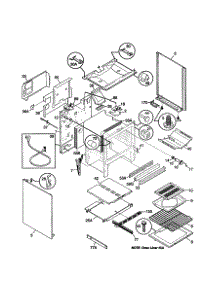Body parts for Kenmore Range 790.75738892 (79075738892, 790 75738892) from AppliancePartsPros.com