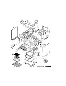 Body parts for Kenmore Range 790.75903990 (79075903990, 790 75903990) from AppliancePartsPros.com