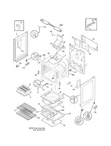 Body parts for Kenmore Range 790.77459801 (79077459801, 790 77459801) from AppliancePartsPros.com