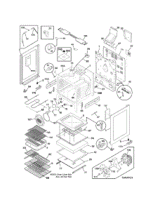 Body parts for Kenmore Range 790.77552800 (79077552800, 790 77552800) from AppliancePartsPros.com