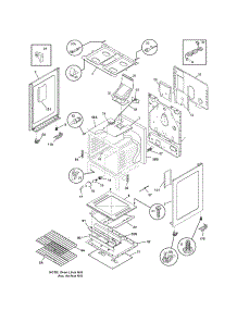 Body parts for Kenmore Range 790.78833601 (79078833601, 790 78833601) from AppliancePartsPros.com