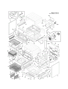 Body parts for Kenmore Range 790.78903002 (79078903002, 790 78903002) from AppliancePartsPros.com