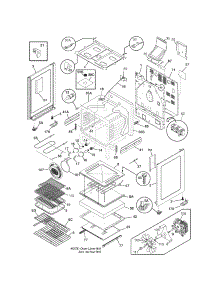 Body parts for Kenmore Range 790.79469600 (79079469600, 790 79469600) from AppliancePartsPros.com