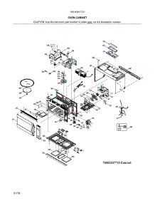 Oven,Cabinet parts for Kenmore Oven 790.83357710 (79083357710, 790 83357710) from AppliancePartsPros.com