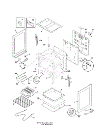 Body parts for Kenmore Range 790.90839607 (79090839607, 790 90839607) from AppliancePartsPros.com
