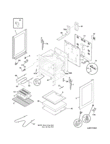 Body parts for Kenmore Range 790.95032505 (79095032505, 790 95032505) from AppliancePartsPros.com