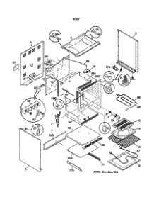 Body parts for Kenmore Range 790.95715893 (79095715893, 790 95715893) from AppliancePartsPros.com