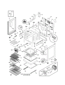 Body parts for Kenmore Range 790.96593601 (79096593601, 790 96593601) from AppliancePartsPros.com
