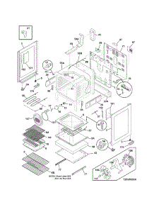 Body parts for Kenmore Range 790.96623701 (79096623701, 790 96623701) from AppliancePartsPros.com