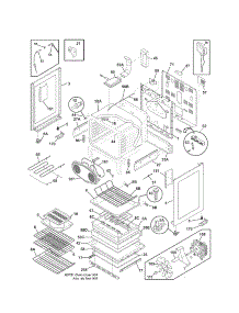 Body parts for Kenmore Range 790.97102011 (79097102011, 790 97102011) from AppliancePartsPros.com