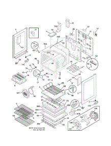 Body parts for Kenmore Range 790.97422900 (79097422900, 790 97422900) from AppliancePartsPros.com