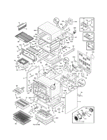 Body parts for Kenmore Range 790.98022801 (79098022801, 790 98022801) from AppliancePartsPros.com