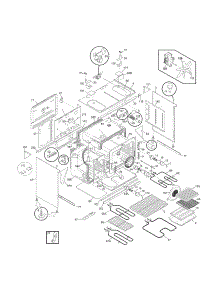 Body parts for Kenmore Range 790.99613703 (79099613703, 790 99613703) from AppliancePartsPros.com