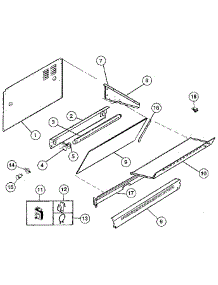 Light And Splasher parts for Kenmore Range 791.7839091 (7917839091, 791 7839091) from AppliancePartsPros.com