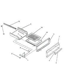 Broiler parts for Kenmore Range 791.7839092 (7917839092, 791 7839092) from AppliancePartsPros.com
