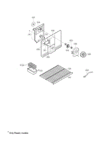 Freezer Parts parts for Kenmore Top-Mount Refrigerator 795.69979903 (79569979903, 795 69979903) from AppliancePartsPros.com
