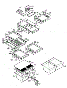 Refrigerator Parts parts for Kenmore Refrigerator 795.73269303 (79573269303, 795 73269303) from AppliancePartsPros.com