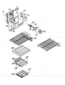 Freezer Parts parts for Kenmore Refrigerator 795.75254401 (79575254401, 795 75254401) from AppliancePartsPros.com