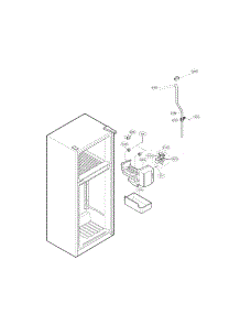 Ice Maker Parts parts for Kenmore Refrigerator 795.79019901 (79579019901, 795 79019901) from AppliancePartsPros.com