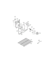 Freezer Parts parts for Kenmore Refrigerator 795.79019901 (79579019901, 795 79019901) from AppliancePartsPros.com