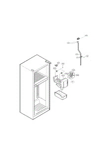 Icemaker Parts parts for Kenmore Refrigerator 795.79293901 (79579293901, 795 79293901) from AppliancePartsPros.com