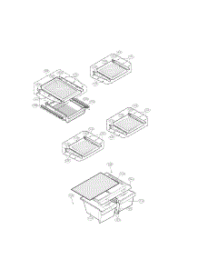 Refrigerator Parts parts for Kenmore Refrigerator 795.79976900 (79579976900, 795 79976900) from AppliancePartsPros.com