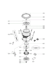 Tub Assembly Parts parts for Kenmore Washer 796.29002010 (79629002010, 796 29002010) from AppliancePartsPros.com