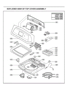 Top Cover Assembly parts for Kenmore Elite Washer 79629472001 from AppliancePartsPros.com
