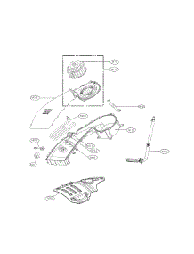Duct Parts parts for Kenmore Washer 796.41002610 (79641002610, 796 41002610) from AppliancePartsPros.com