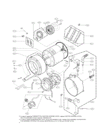 Drum And Tub Parts parts for Kenmore Washer 796.41379211 (79641379211, 796 41379211) from AppliancePartsPros.com