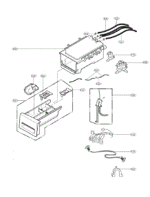 Dispenser Parts parts for Kenmore Washer 796.41393511 (79641393511, 796 41393511) from AppliancePartsPros.com
