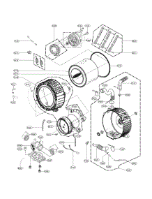 Drum & Tub Parts parts for Kenmore Washer 796.41393511 (79641393511, 796 41393511) from AppliancePartsPros.com