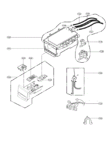 Dispenser Parts parts for Kenmore Washer 796.41462910 (79641462910, 796 41462910) from AppliancePartsPros.com