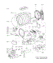 Drum, Motor And Heater Parts