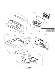 Control Panel Parts parts for Kenmore Dryer 796.79272012 (79679272012, 796 79272012) from AppliancePartsPros.com