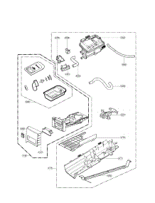 Panel Drawer Assembly And Guide Assembly Parts parts for Kenmore Dryer 796.91473210 (79691473210, 796 91473210) from AppliancePartsPros.com