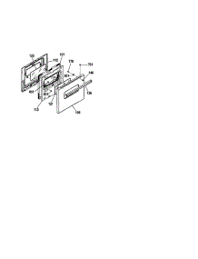 Door - 911.30168894 parts for Kenmore Wall Oven 911.30168894 (91130168894, 911 30168894) from AppliancePartsPros.com
