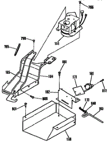 Door Lock Section parts for Kenmore Range 911.3672992 (9113672992, 911 3672992) from AppliancePartsPros.com