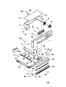 Control parts for Kenmore Wall Oven 911.40469792 (91140469792, 911 40469792) from AppliancePartsPros.com