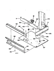 Center Space Section parts for Kenmore Wall Oven 911.41165791 (91141165791, 911 41165791) from AppliancePartsPros.com