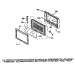 Microwave Door Section
