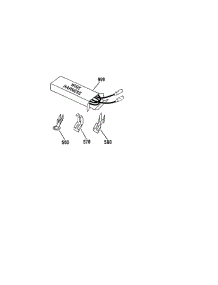 Wire Harnesses And Components parts for Kenmore Wall Oven 911.41889890 (91141889890, 911 41889890) from AppliancePartsPros.com