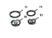Optional Porcelain Pan And Chrome Ring Kit 8067121