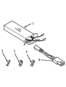 Wire Harnesses And Components parts for Kenmore Range 911.4558816 (9114558816, 911 4558816) from AppliancePartsPros.com