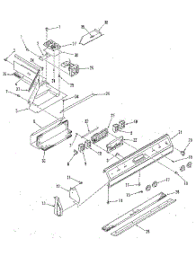 Control Section parts for Kenmore Range 911.4558899 (9114558899, 911 4558899) from AppliancePartsPros.com