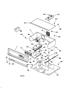 Control Panel parts for Kenmore Wall Oven 911.47062100 (91147062100, 911 47062100) from AppliancePartsPros.com