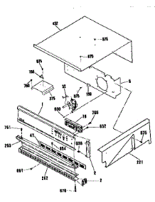 Control Section parts for Kenmore Wall Oven 911.47465690 (91147465690, 911 47465690) from AppliancePartsPros.com