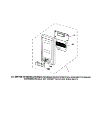 Control Panel parts for Kenmore Wall Oven 911.47692100 (91147692100, 911 47692100) from AppliancePartsPros.com