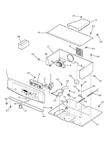 Control Panel parts for Kenmore Wall Oven 911.47722201 (91147722201, 911 47722201) from AppliancePartsPros.com